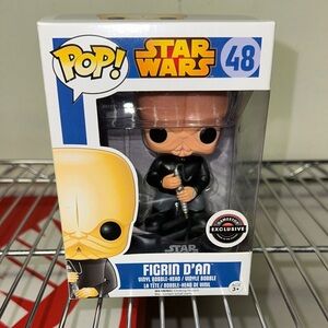 Funko Pop! Star Wars Figrin D'an - Yellow & Black #48 - Vaulted
